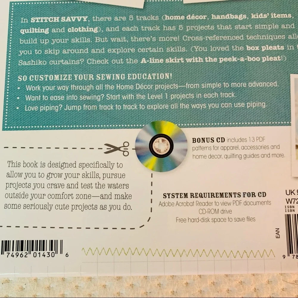COPY - Stitch Savvy Deborah Moebes sewing project book